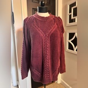 Umgee Sweater | Cutout Sweater | Shoulder Cutout